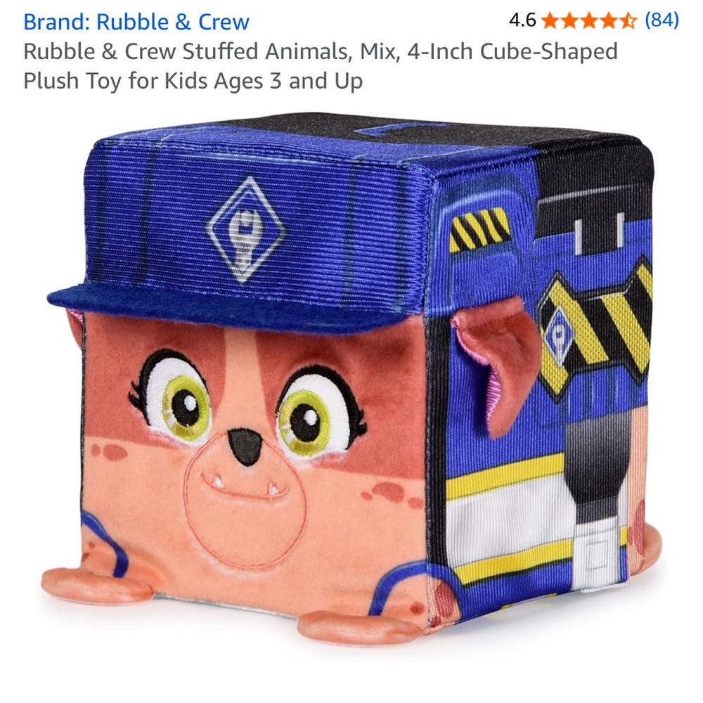 Rubble & Crew plush toy